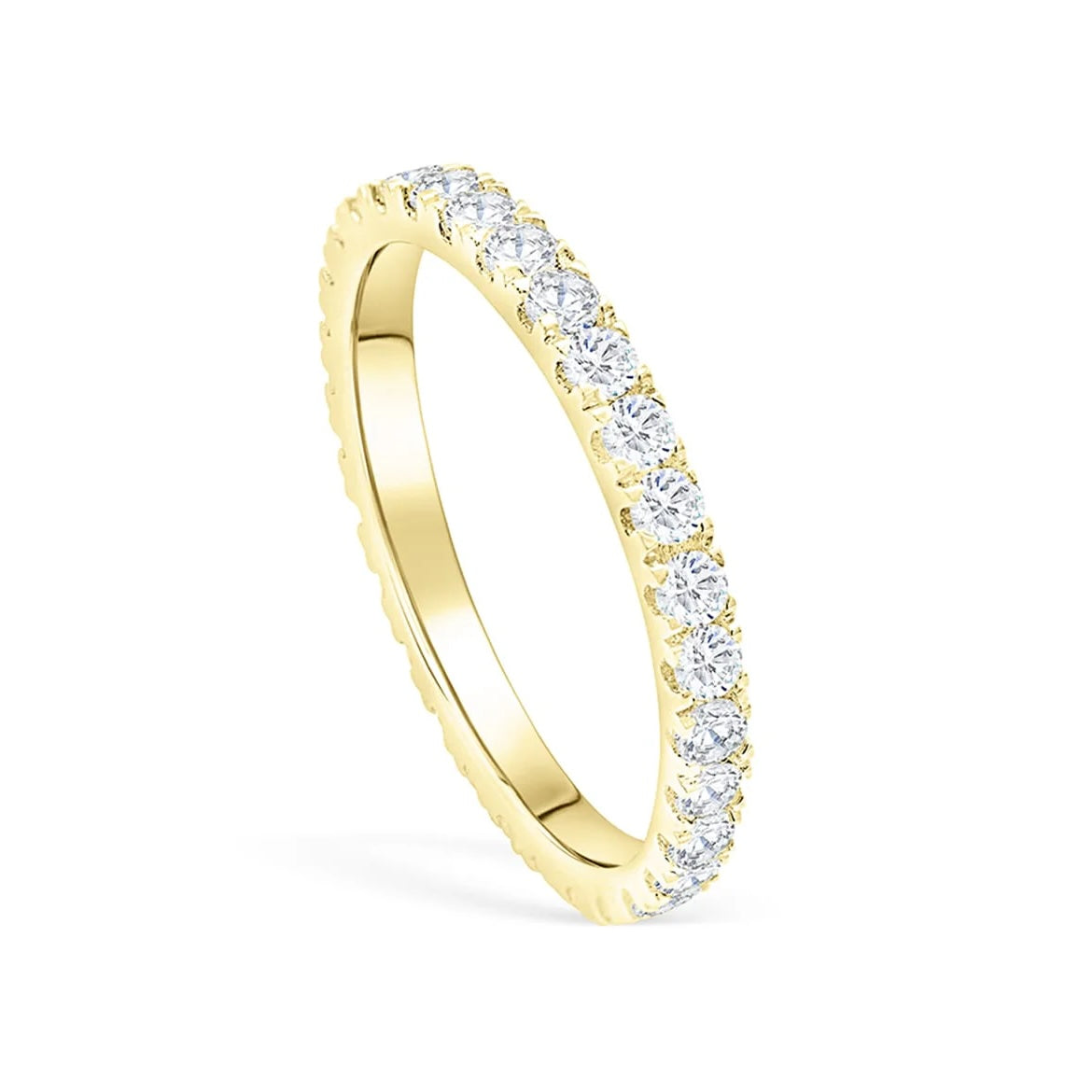 The Elva Stackable Eternity Band Ring