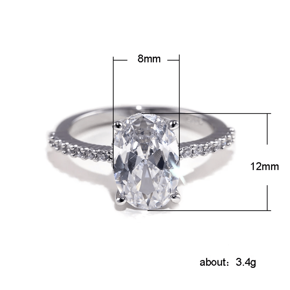 The Maeve Oval Cut Ring
